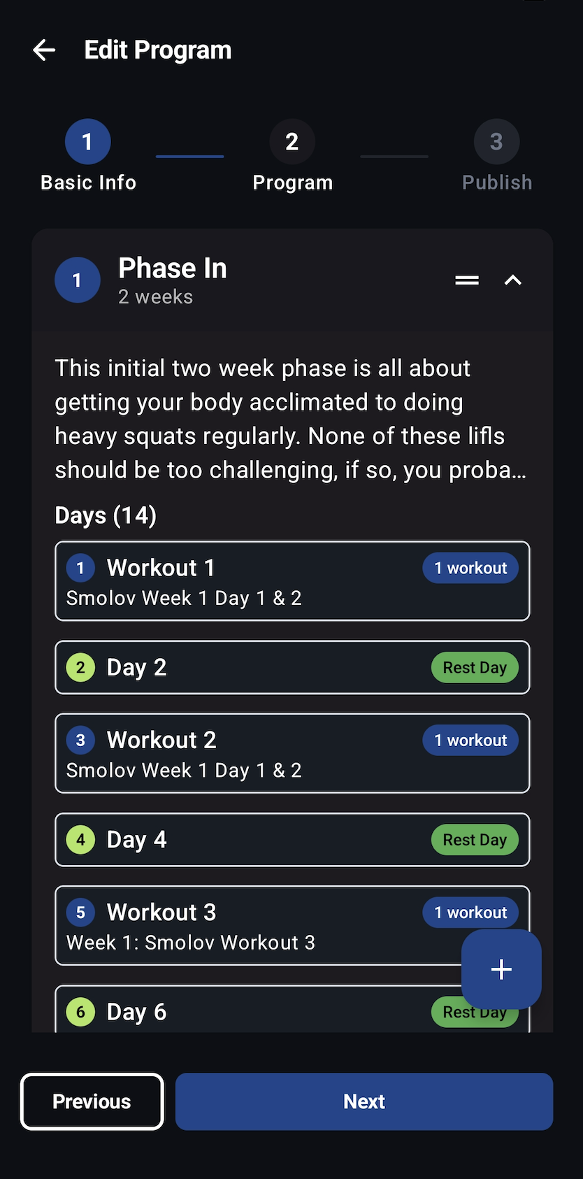 AI Program Editor Interface